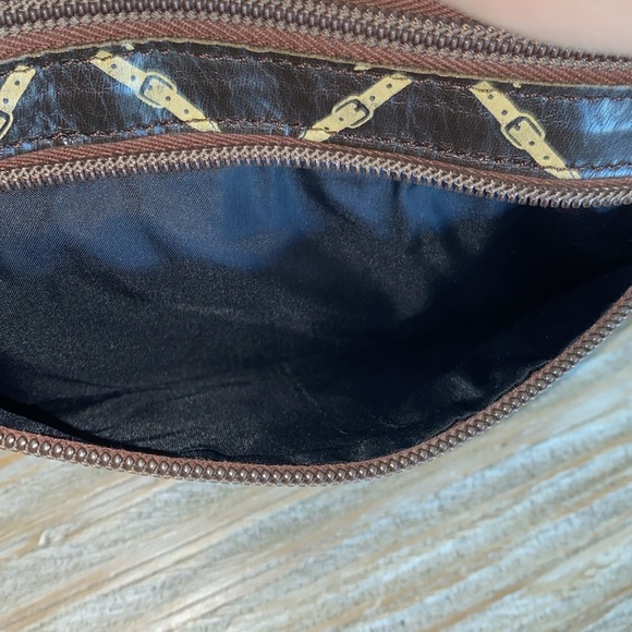 Longchamp - Vintage Lattice Pattern Shoulder Bag - Picture 6 of 11